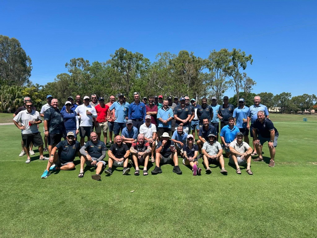 NQ Defence Veterans Golf Club members group photo